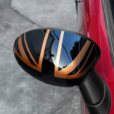 Exterior Mirror Cover Caps for Mini Cooper R50-R53 Car Interior Accessory GMUNI