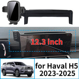 Smart Wireless Charging Phone Holder for Haval H5 2023–2025 Car Phone Holder CATUSIKI