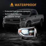Headlight LED Sequential for Toyota Tundra 14-20 Car Interior Accessory Vland