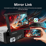 7 Inch Retractable Wireless CarPlay Android Auto Head Unit Android Head Unit ANYFAR