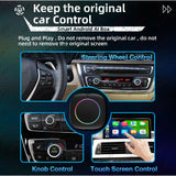 Wireless CarPlay AI Box Android 13 for BMW ID6-ID9 CarPlay Adapter AKAMATE