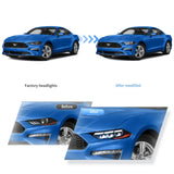 Full LED Projector Headlights S650 Style Mustang Car Interior Accessory VLAND