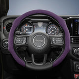 Jeep Premium Suede Steering Wheel Cover