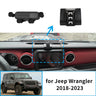 Adjustable GPS Navigation Phone Bracket for Jeep Wrangler 2018–2023
