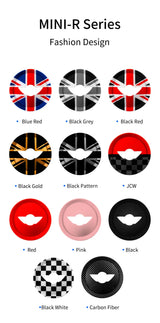 Steering Wheel Center Emblem Badge Ring for MINI Car Interior Accessory GMUNI