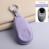 PU Leather Car Key Case Protector