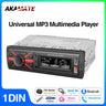 1Din MP3 Player with Bluetooth EQ for Universal Fit Cars