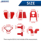 Red ABS Interior Cover Trim for Chery T2 Traveler 2023+ Car Interior Accessory OEM