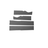 Welcome Pedal Threshold Strip Anti-Scratch Volvo EX30 Car Interior Accessory LINGLUYANG built-in 4pcs