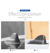 Real Carbon Fiber Shark Fin Antenna for MINI COOPER Car Interior Accessory GMUNI