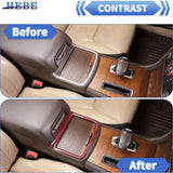 Interior Trim Cover Red Carbon Fiber for Chrysler 300C Car Interior Accessory HEBE