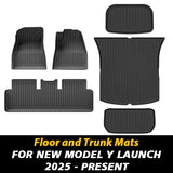 Floor Mats for Tesla Model Y 2025+ Juniper