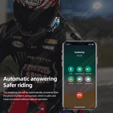 Waterproof Helmet Bluetooth Headset for Motorcycle Riding Car Speaker AKAMATE