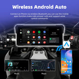 8.1 inch Wireless CarPlay Moto GPS Navigation Dashboard Android Head Unit EKIY