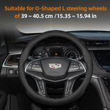 Leather Steering Wheel Cover for Cadillac CTS 2013