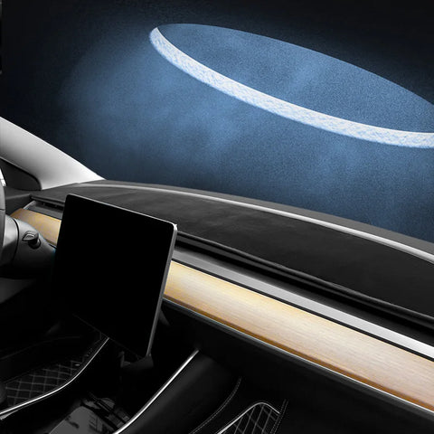 Anti-UV Flannel Dashboard Cover for Tesla Model 3 Car Interior Accessory GMUNI