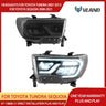 LED Reflection Headlights for Toyota Tundra Sequoia