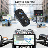 6 Inch Motorcycle GPS DVR with Quick Release Bracket