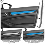 For Honda Accord 10th Gen Facelift & INSPIRE Made of Alcantara Car Interior Door Panels Armrest Cover Protective Trim Accesso