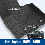 For Toyota RAV4 XA60 2026 2027 Waterproof TPE Car Floor Mats Custom Fit Auto Foot Pads Carpet Interior Modification Accessori