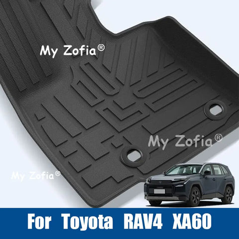 For Toyota RAV4 XA60 2026 2027 Waterproof TPE Car Floor Mats Custom Fit Auto Foot Pads Carpet Interior Modification Accessori