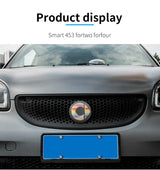 Transparent Grill Emblem Cover for Smart Fortwo 2015+