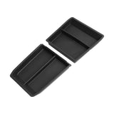 GMC Terrain 2025 2026 Center Console Lower Storage Box Car Central Tray TPE Organizer Accessories Tidying Black