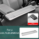 For Li Auto Lixiang L6 L7 L8 L9 MEGA i8 Screen Rear Silicone Storage Box Center Console Dashboard Organizer Tray Accessories
