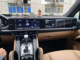 24.6" Dual Screen Android 13 Head Unit for Porsche Panamera Android Head Unit Aotsr For Right Hand Drive Eight Core