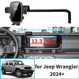Smart Wireless Fast Charging Phone Holder for Jeep Wrangler Car Phone Holder OEM