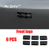 For Geely EX5 Galaxy E5 2024-2026 Car Steering Wheel Button Transparent Protection Sticker Car Logo Sticker Accessories Car I