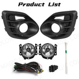 Fog Lights with DRL for Mitsubishi Lancer 2015-2017 Car Interior Accessory MAGIC COLORM Halogen Fog Only