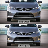 LED Fog Lights Kit for Toyota Auris 2014 2015 Car Interior Accessory MAGIC COLORM