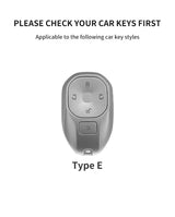 Leather Car Key Case Cover For GAC GS4 GM8 GA4 GS5 GS3 GA3 GA6 SGS7 Trumpchi E8 E9 MPV S7 E8 E9 GN8 M8 GM8 Remote Key Case Sh