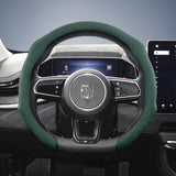 Suede Steering Wheel Cover for Zeekr Non-Slip Fit