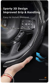 Sport Carbon Wheel Cover for Ram 1500 2500 Car Interior Accessory Hocasen