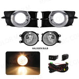 LED Fog Lights High Visibility for Toyota Wish 2009-2012 Car Interior Accessory MAGIC COLORM Halogen