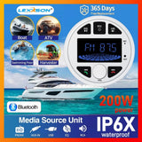 Waterproof Marine Bluetooth Audio Receiver for Boats and ATVs Marine Audio OEM Default Title