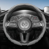 Sporty Wavy Leather Steering Cover for Mazda CX-5