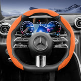 Mercedes Sports Suede Snap-On Wheel Cover 2Pc