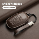 Leather car key case cover for 5 Ford models Car Interior Accessory OEM