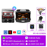 Android 10 Multimedia Navigation System for Kia Sportage 2010-2016