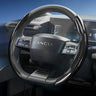 Carbon Fiber Steering Wheel Cover for Lancia Ypsilon