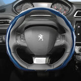 Peugeot Snap-On Carbon Fiber Steering Wheel Cover