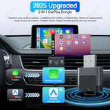 Mini Wireless CarPlay Dongle Adapter Universal OEM Fit CarPlay Adapter AKAMATE