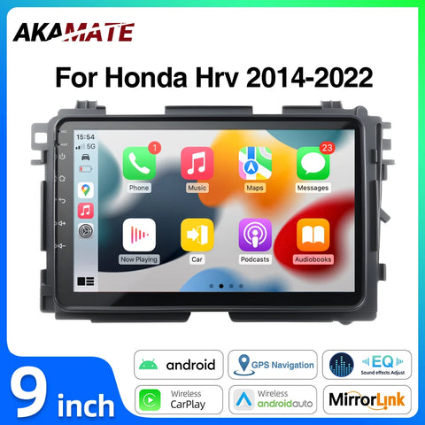 9 Inch Android Head Unit for Honda HR-V 2014-2022 Android Head Unit AKAMATE