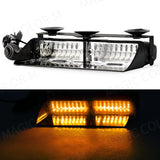 16 LED Windshield Strobe Beacon Light for Auto Safety