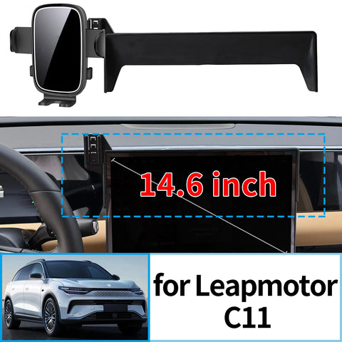 Smart Wireless Charging Phone Holder for Leapmotor C11 Car Phone Holder CATUSIKI