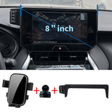Smart Wireless Charging Phone Holder for Toyota Harrier 2021–2024