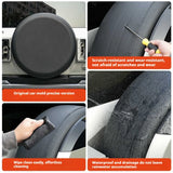 For Leopard 8 BYD Formula Leopard 8 Leather Spare Tire Cover Car Door Mounted Tire Decor Accessory Car Interior Accessory NON